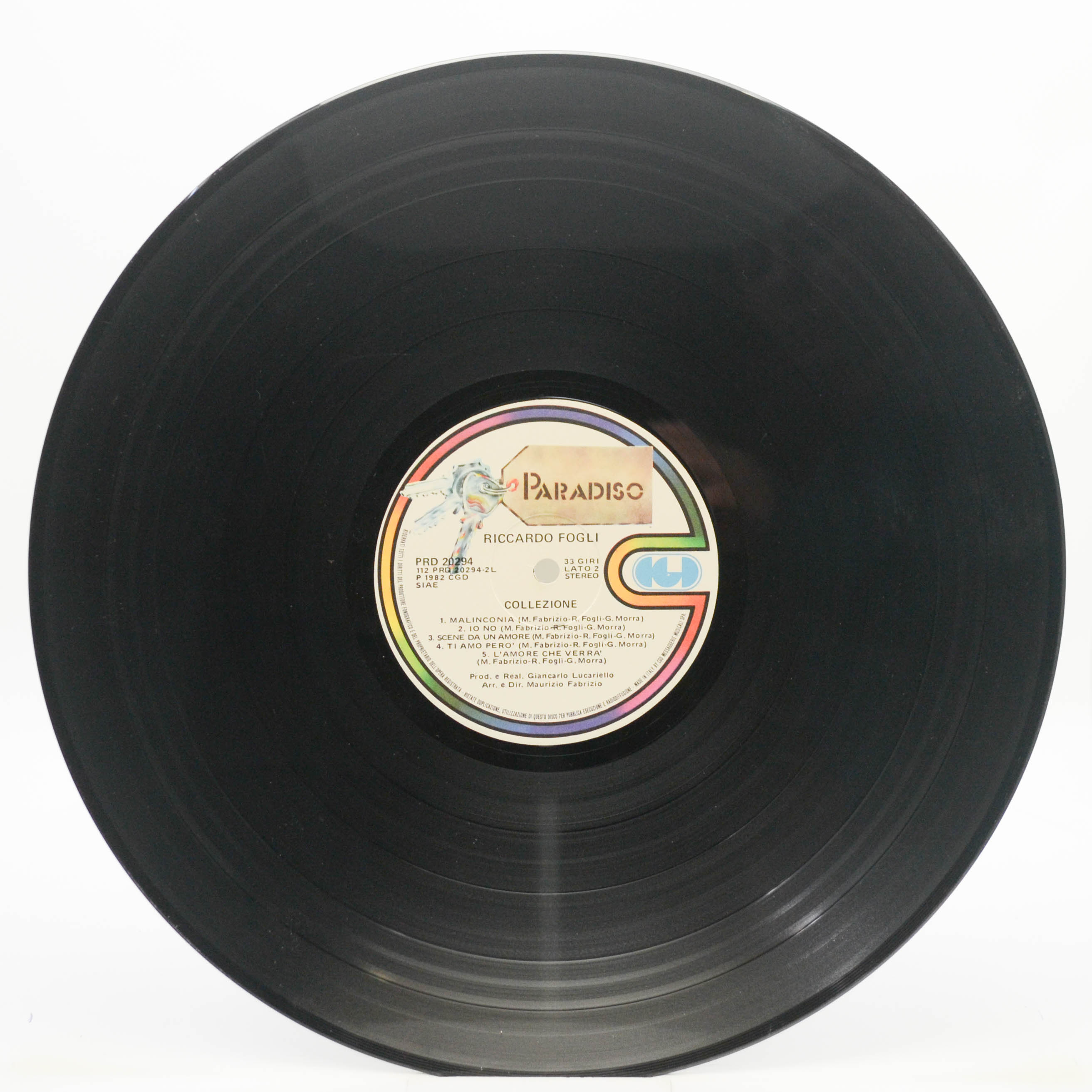 Riccardo Fogli — Collezione (1-st, Italy), 1982