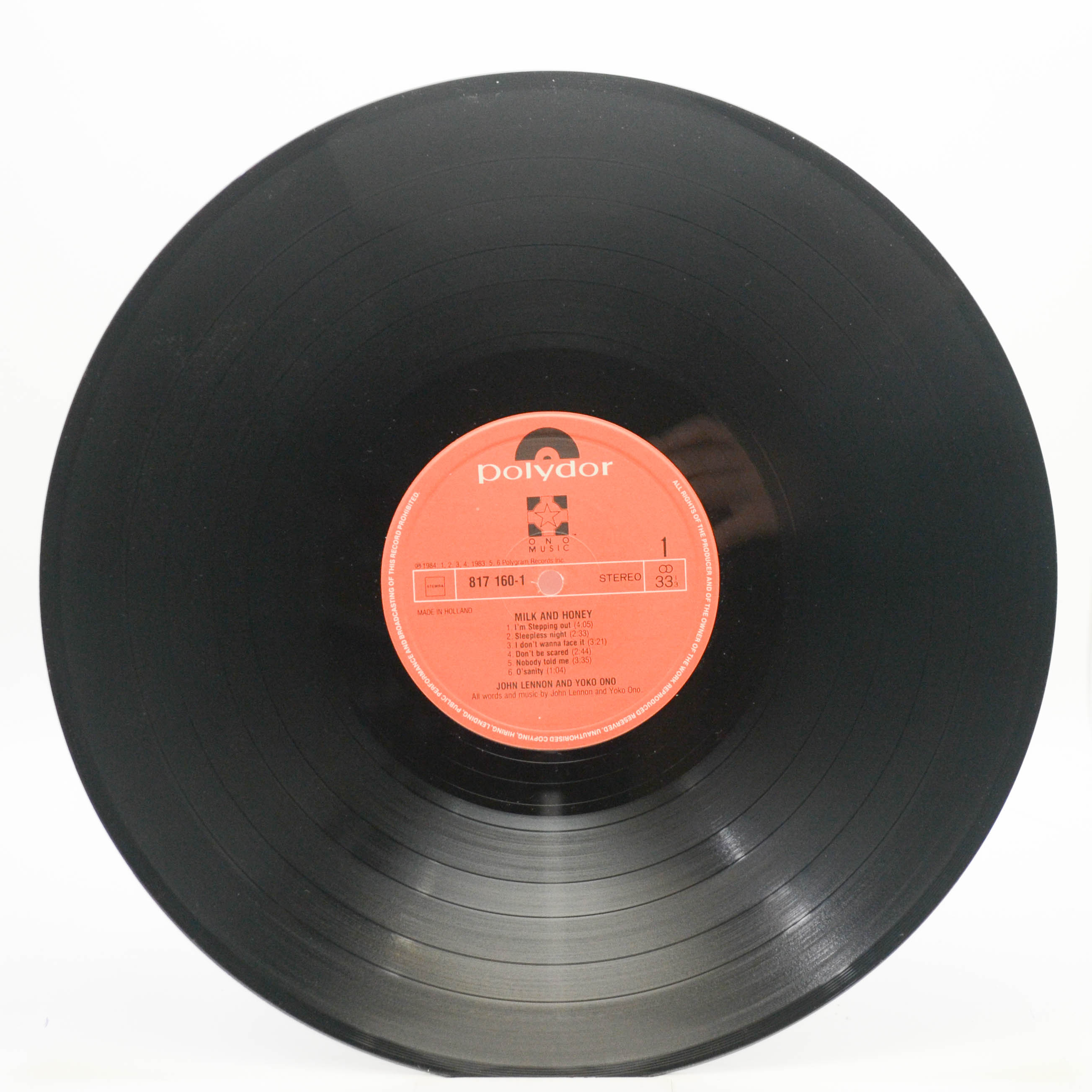 John Lennon & Yoko Ono — Milk And Honey, 1984