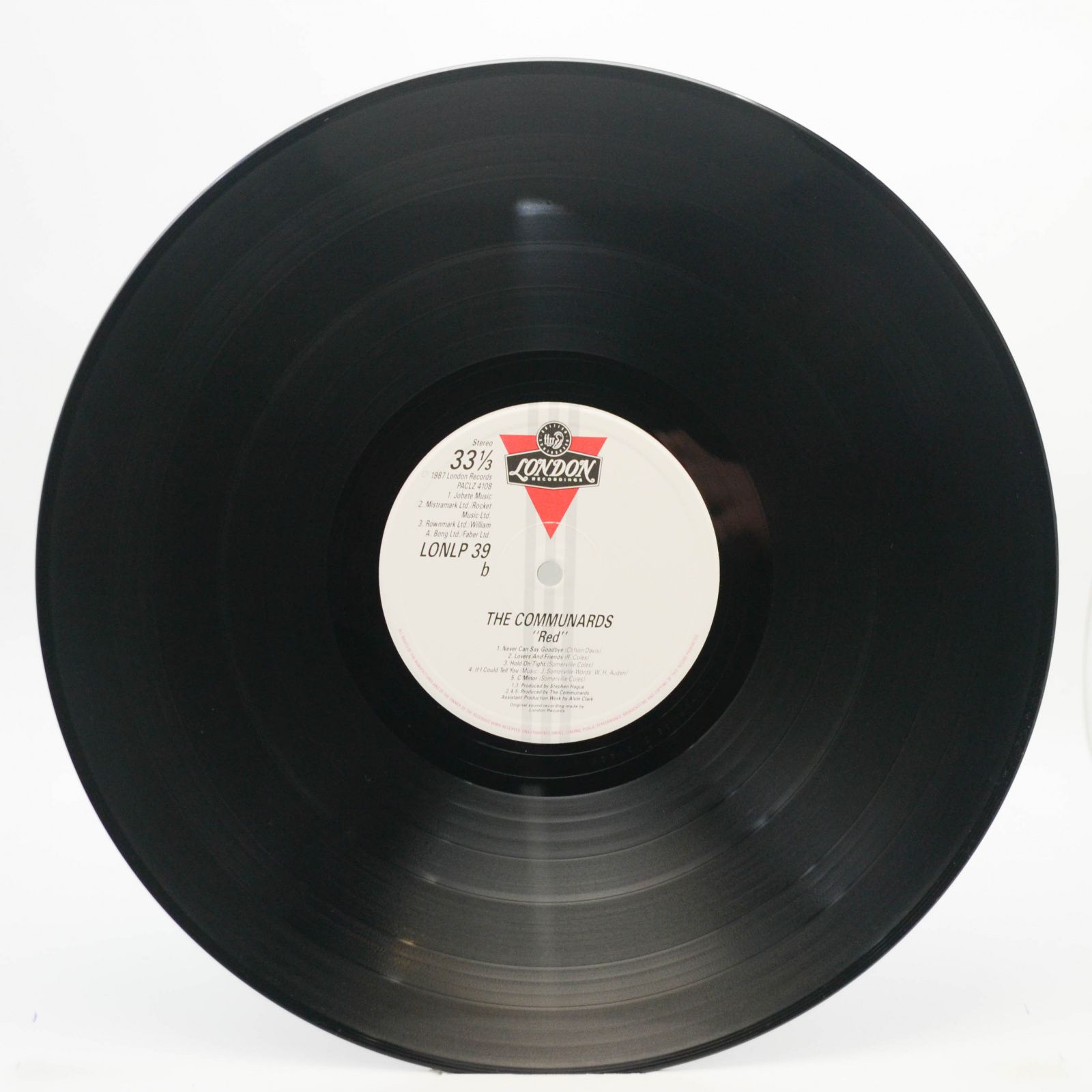 Communards — Red (1-st, UK), 1987