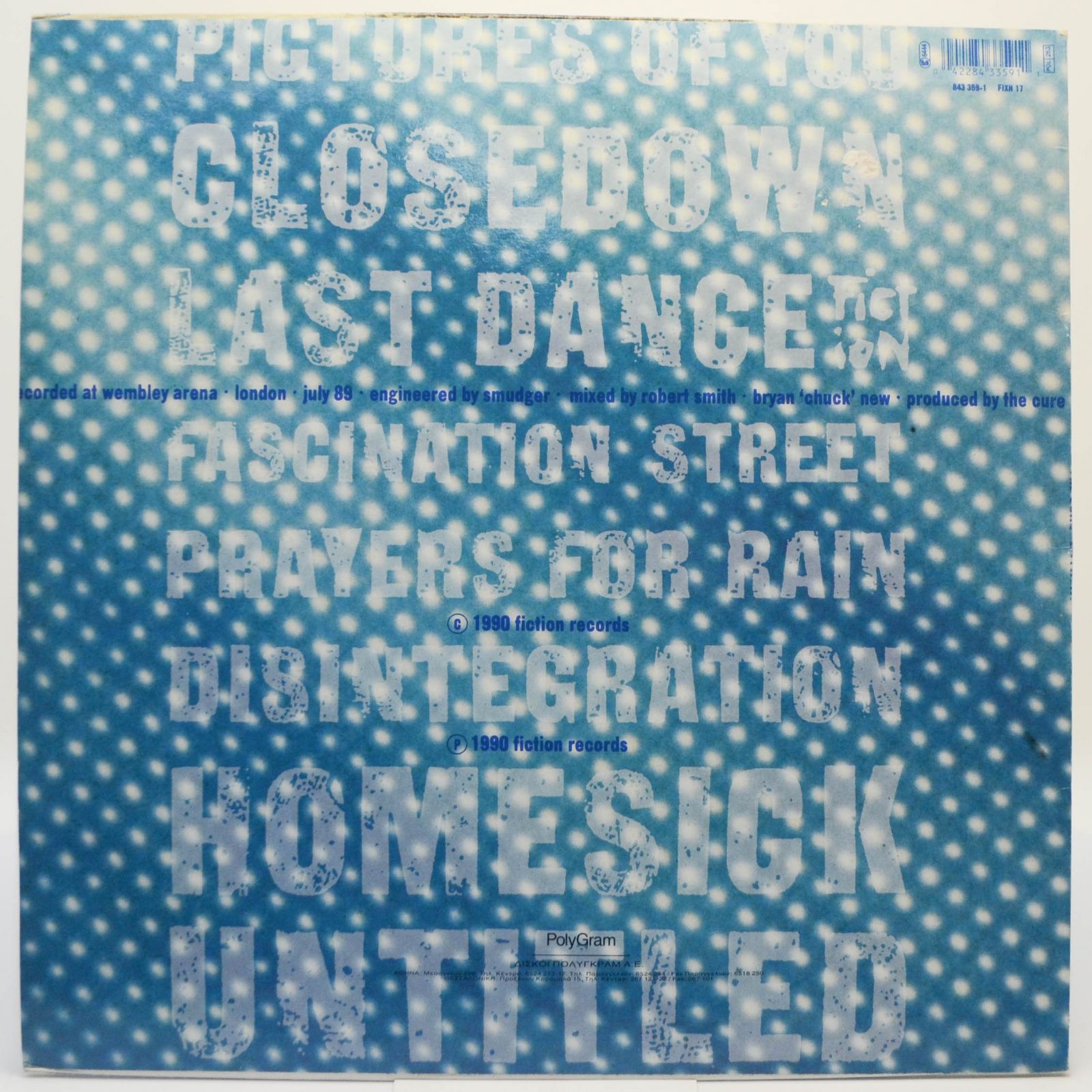 Cure — Entreat, 1990