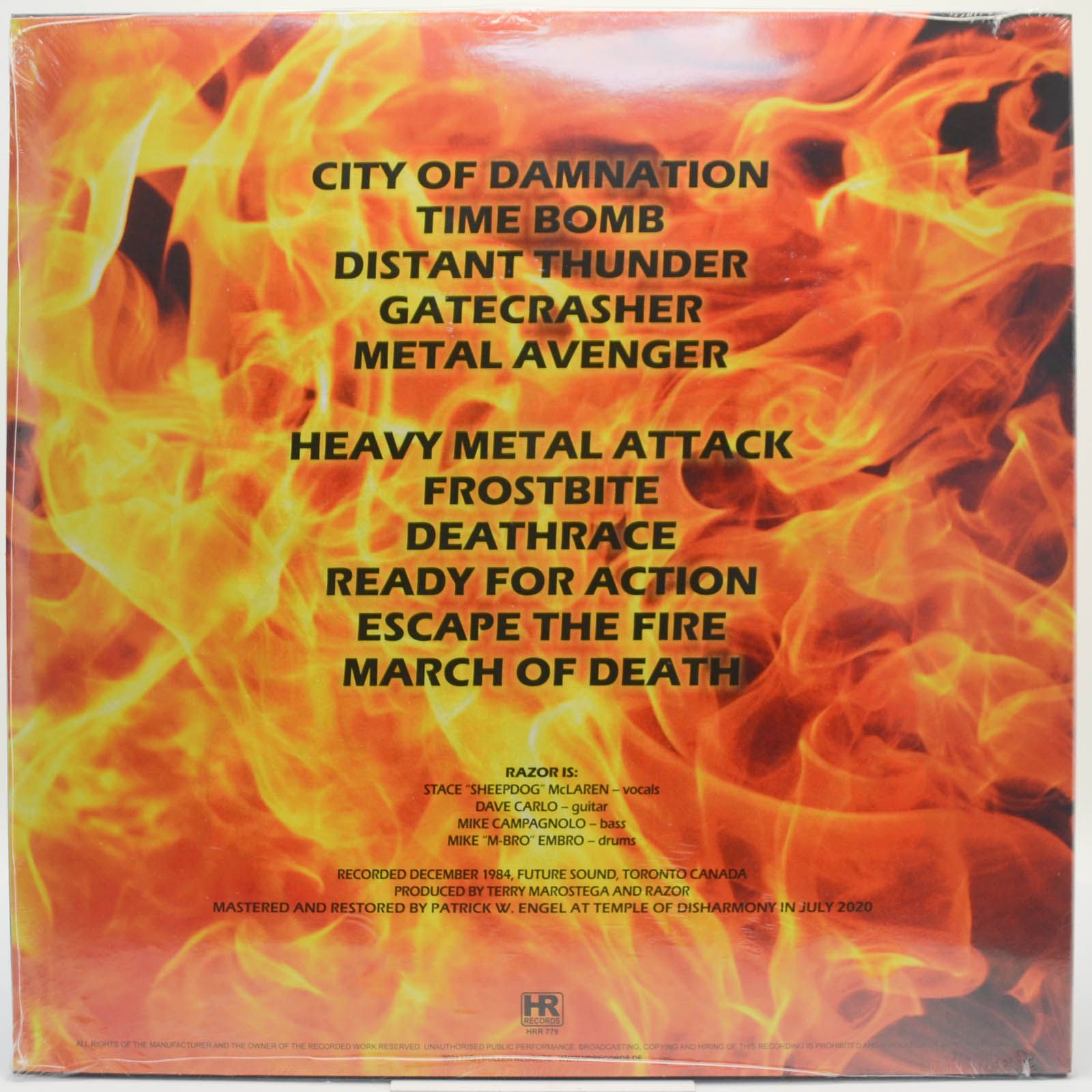 Razor — Escape The Fire, 2021