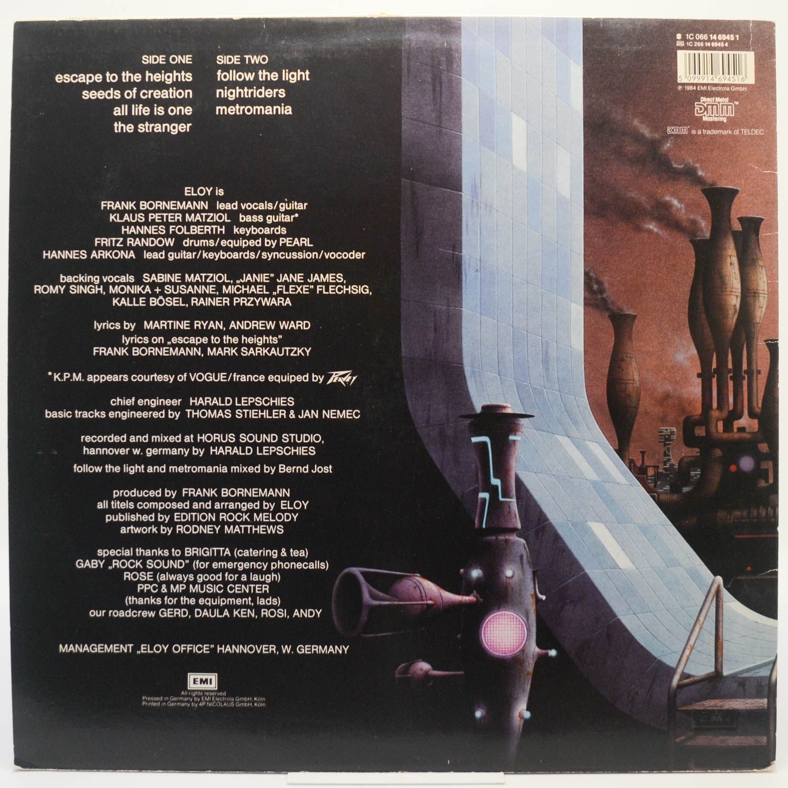 Eloy — Metromania, 1984