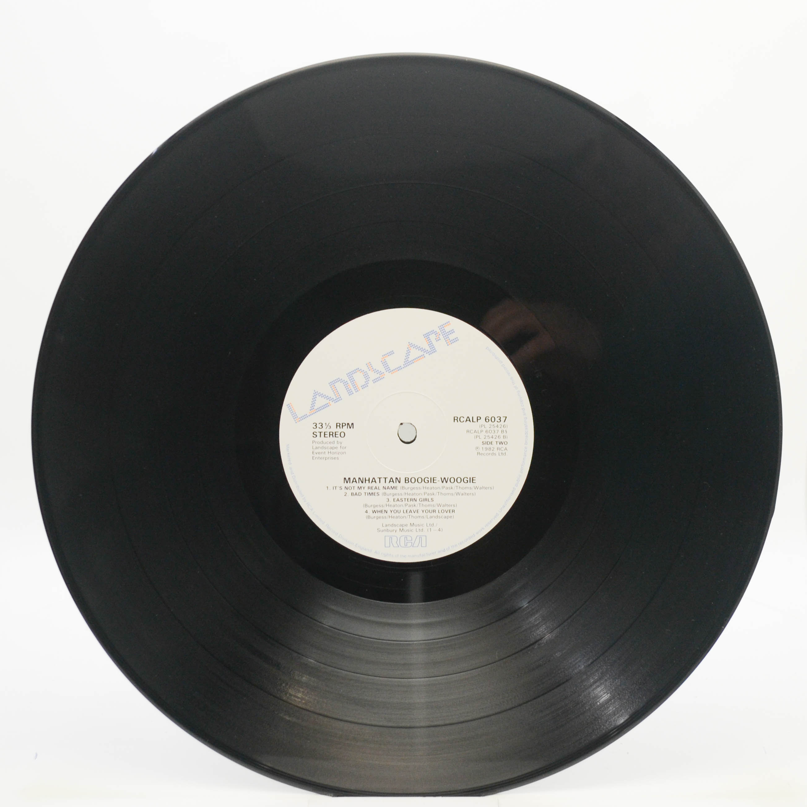 Landscape — Manhattan Boogie-Woogie (1-st, UK), 1982