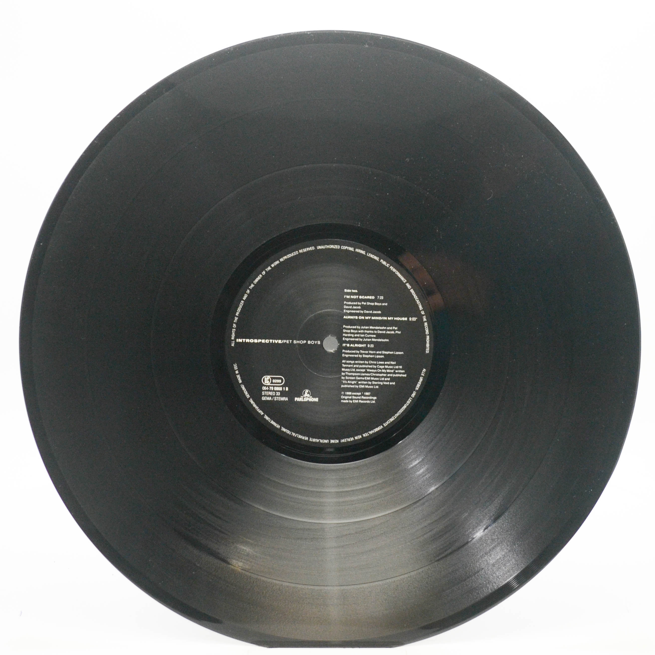 Pet Shop Boys — Introspective, 1988