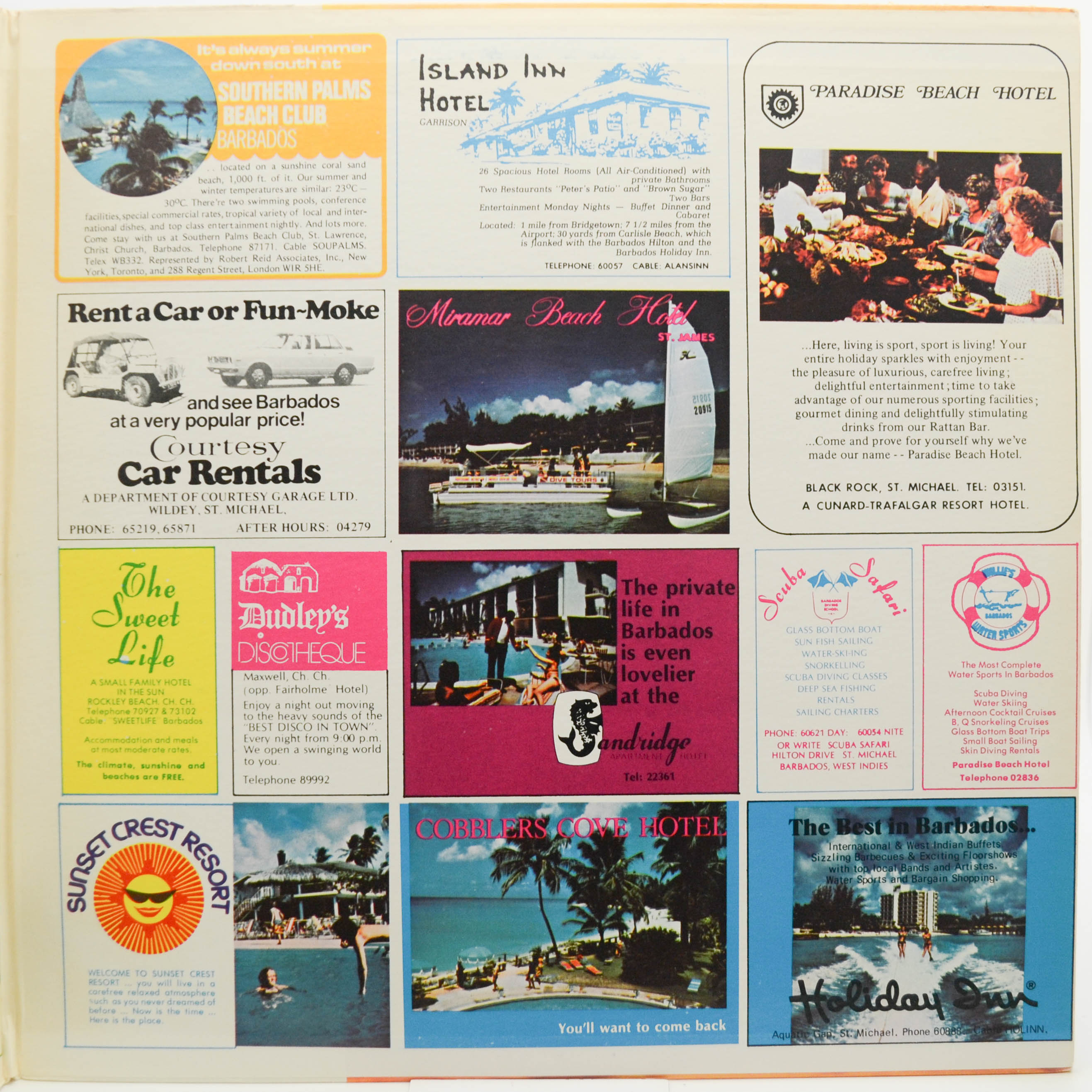 Various — The Best Of Barbados, 1978