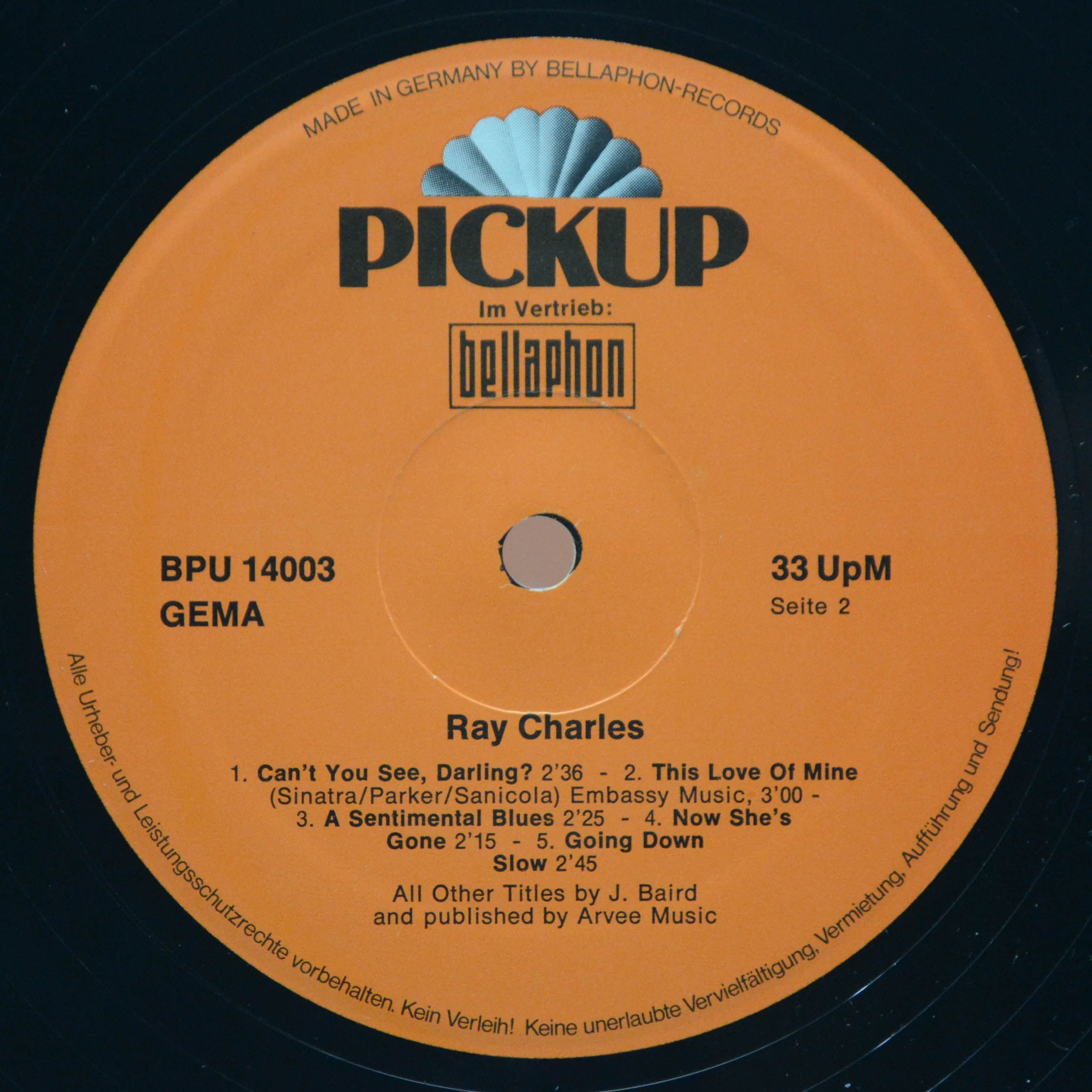 Ray Charles — Ray Charles, 1974
