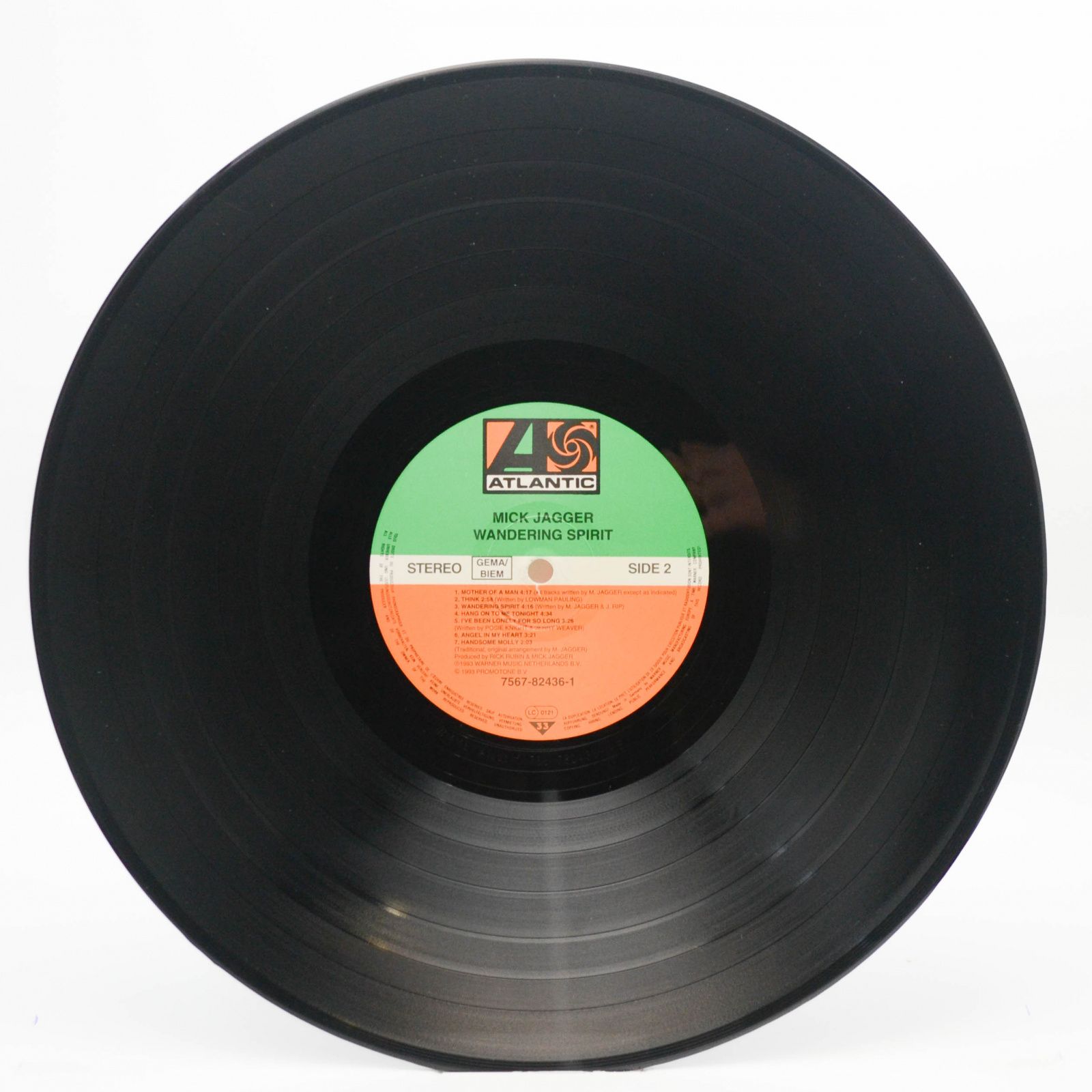 Mick Jagger — Wandering Spirit, 1993