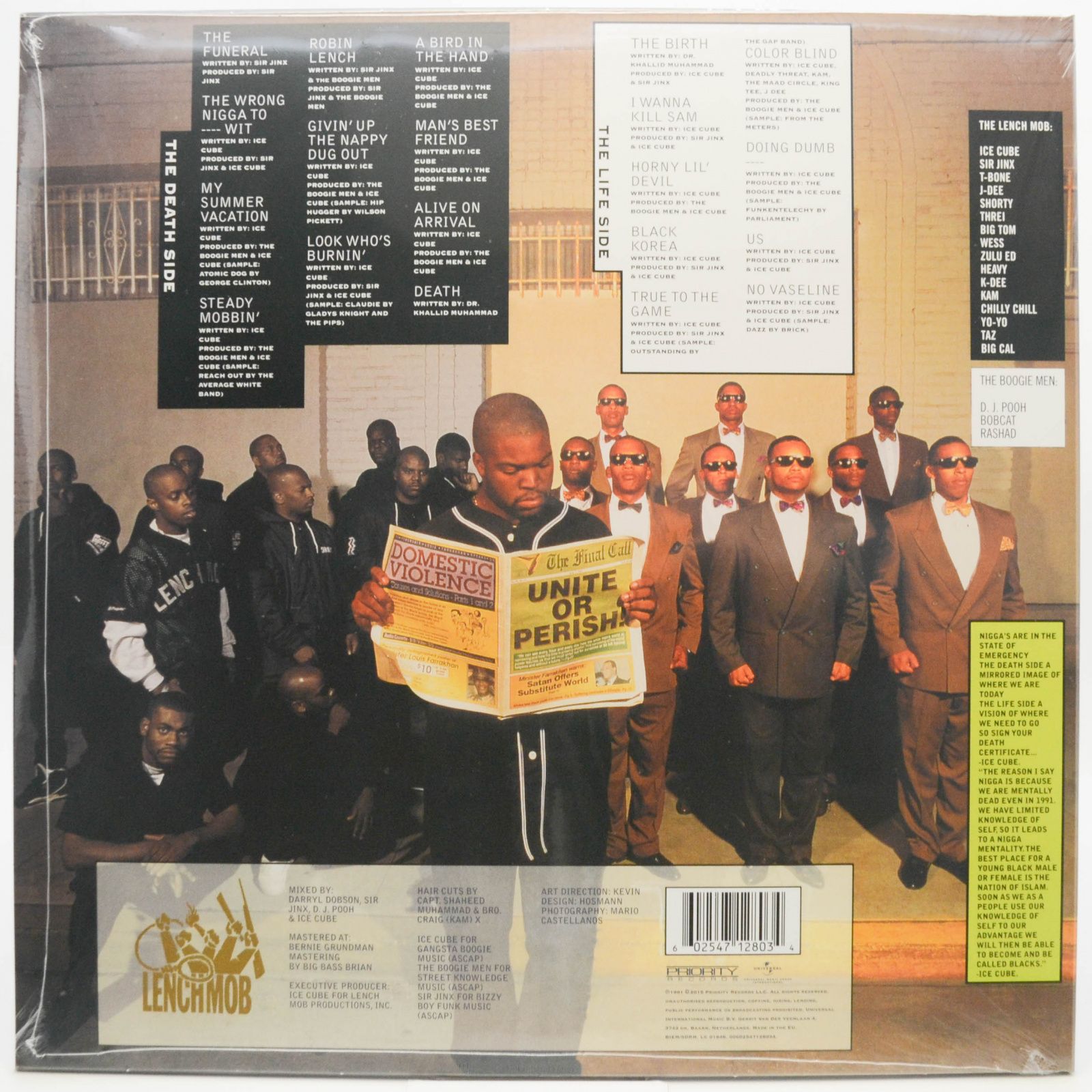 Ice Cube — Death Certificate, 1991