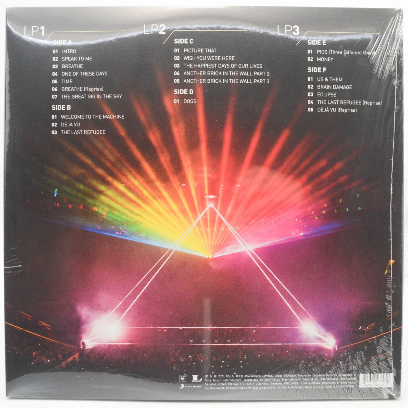 Roger Waters — Us + Them (3LP), 2020