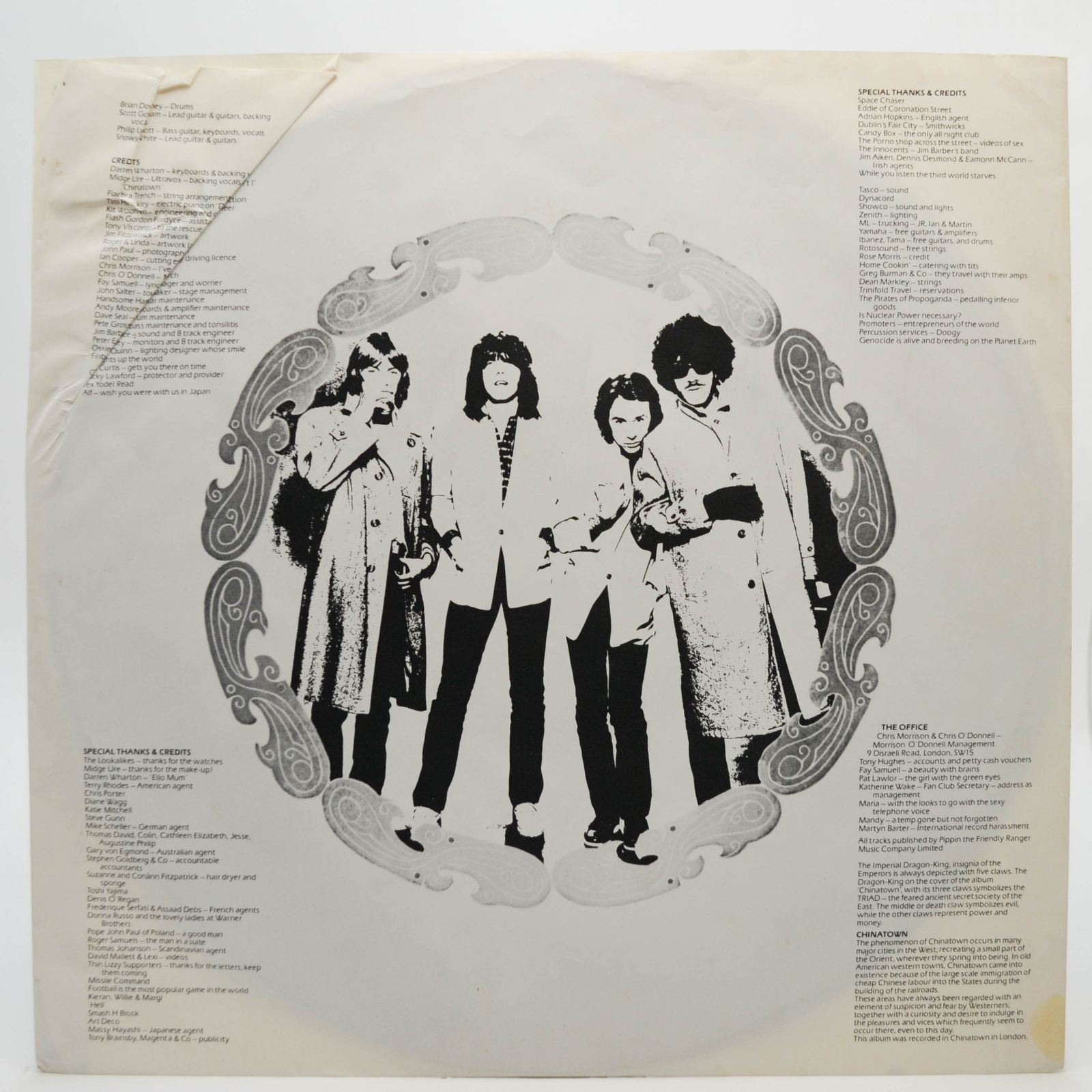 Thin Lizzy — Chinatown, 1980