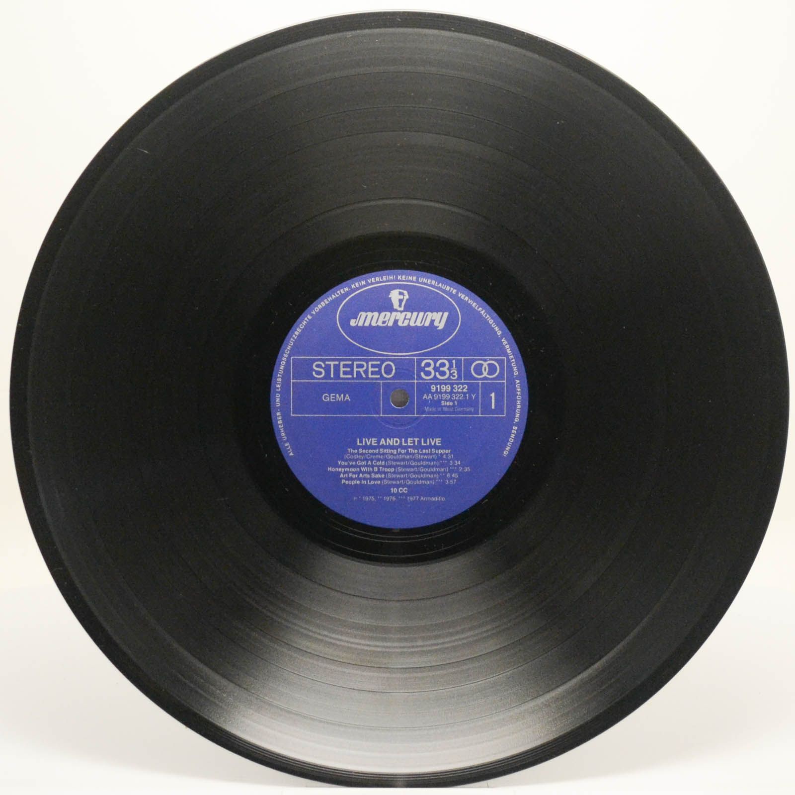 10cc — Live And Let Live (2LP), 1977