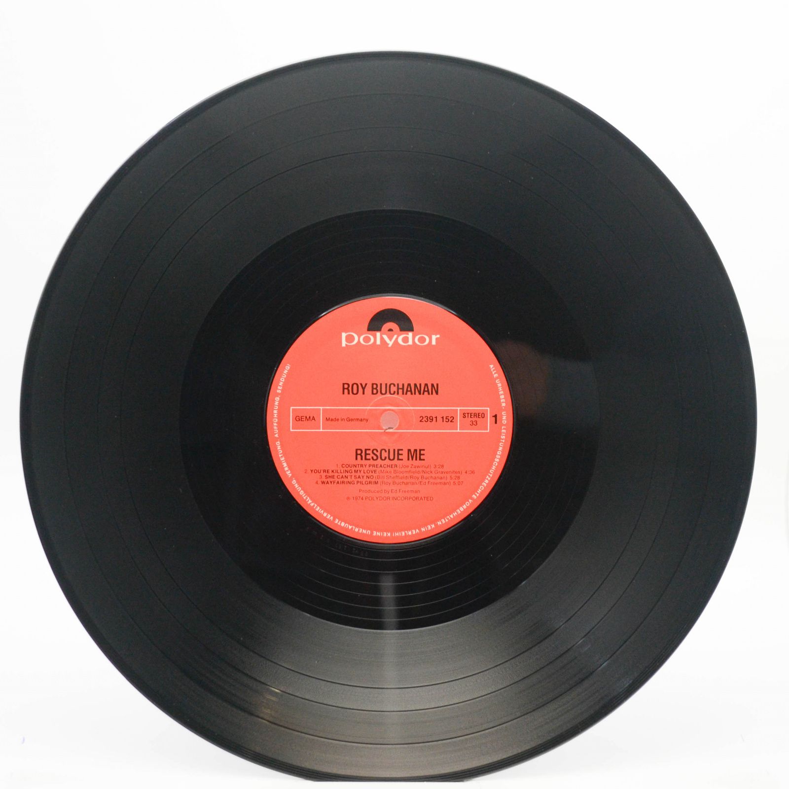 Roy Buchanan — Rescue Me, 1974