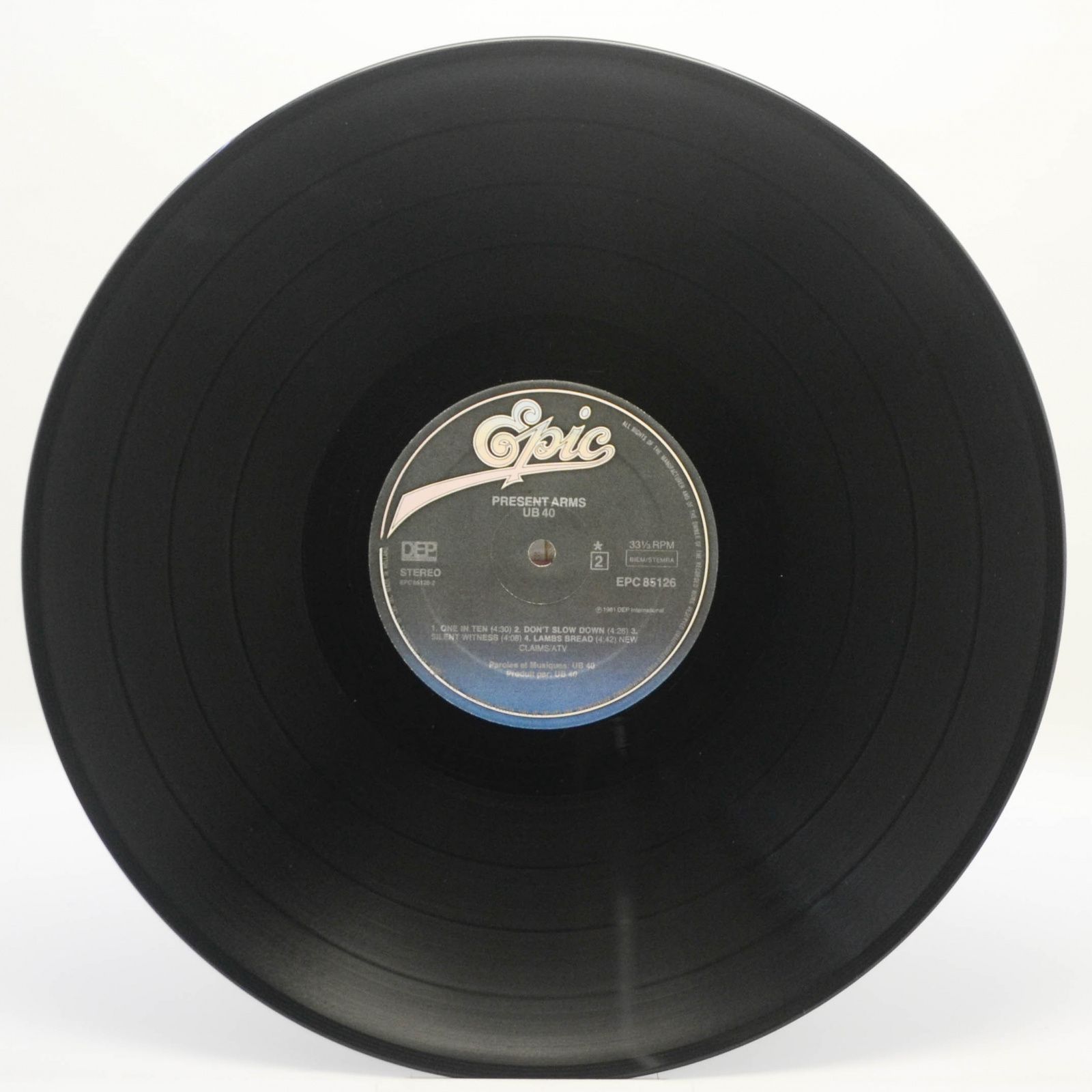 UB40 — Present Arms, 1981