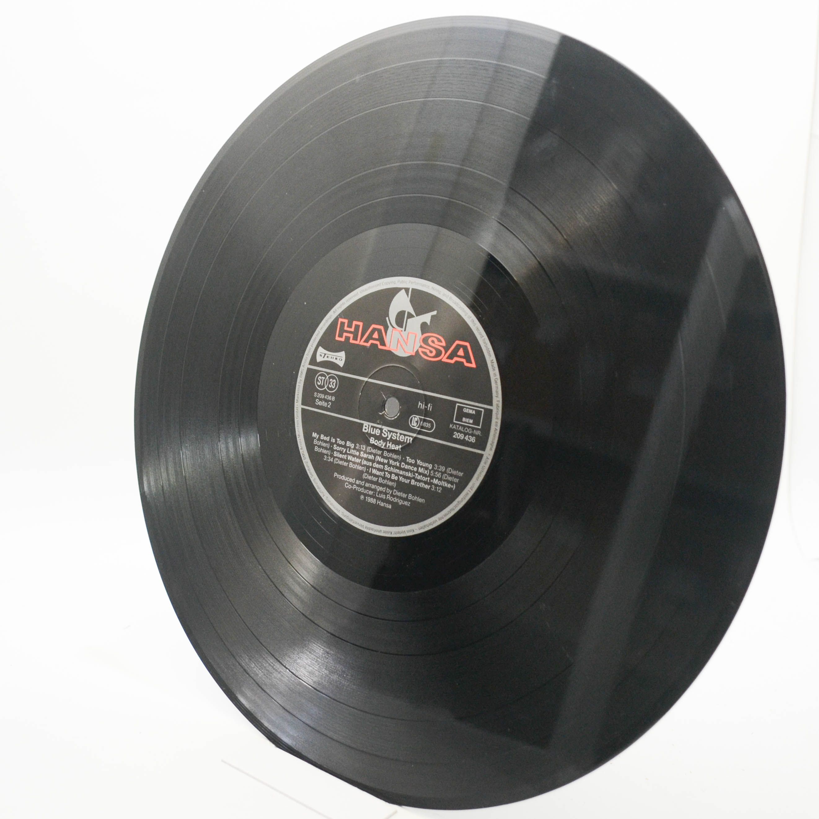 Blue System — Body Heat, 1988