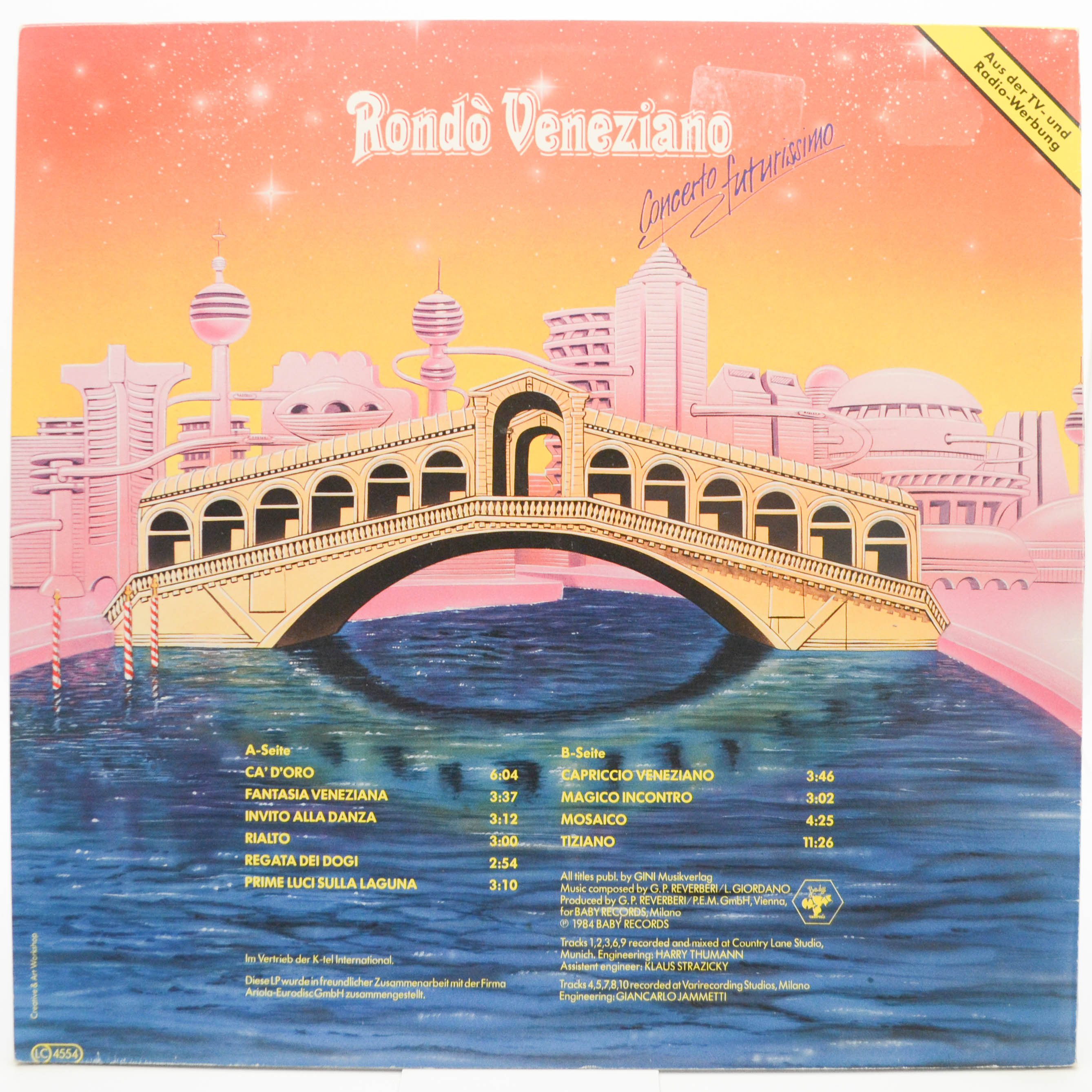 Rondò Veneziano — Concerto Futurissimo, 1984