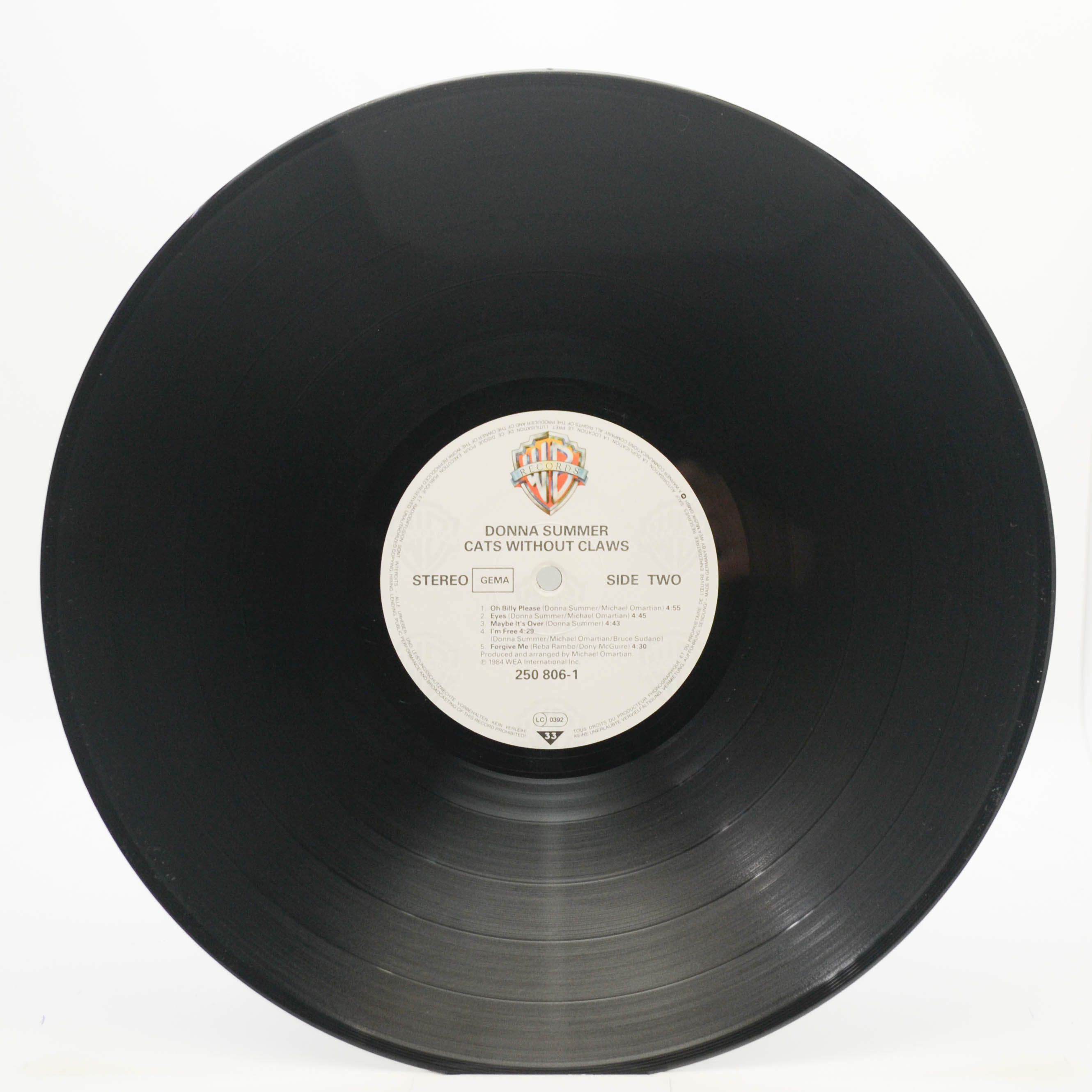 Donna Summer — Cats Without Claws, 1984