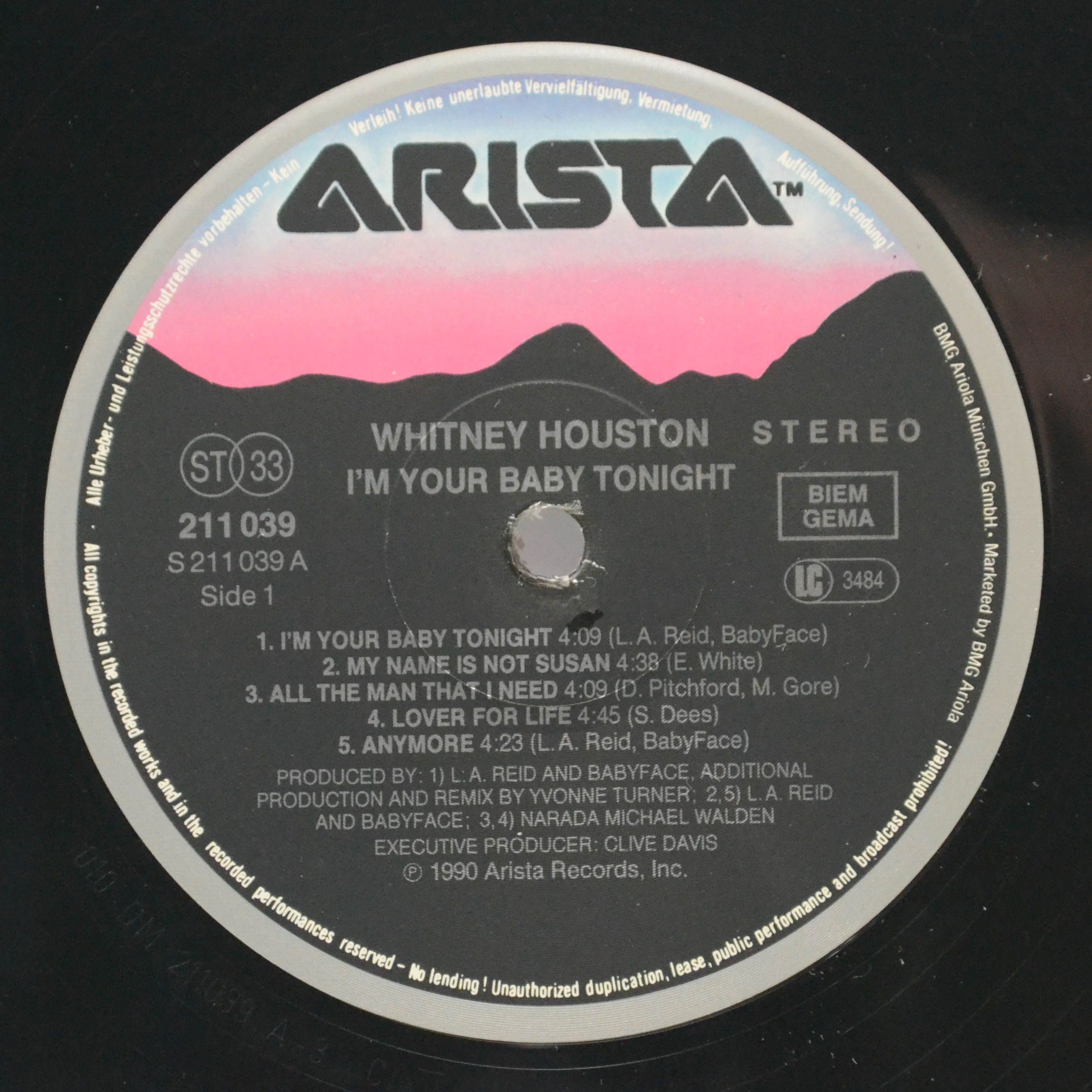 Whitney Houston — I'm Your Baby Tonight, 1990