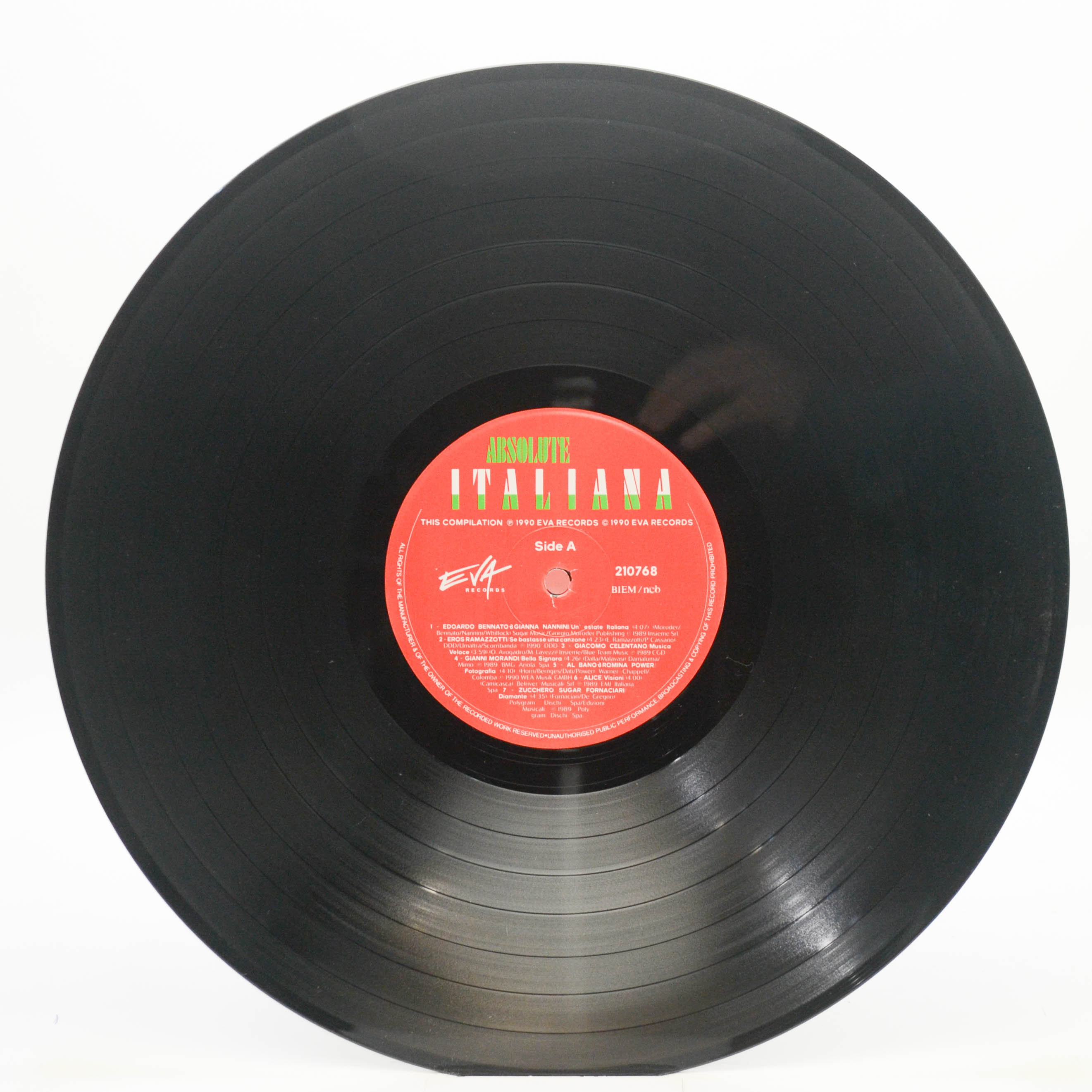 Various — Absolute Italiana, 1990