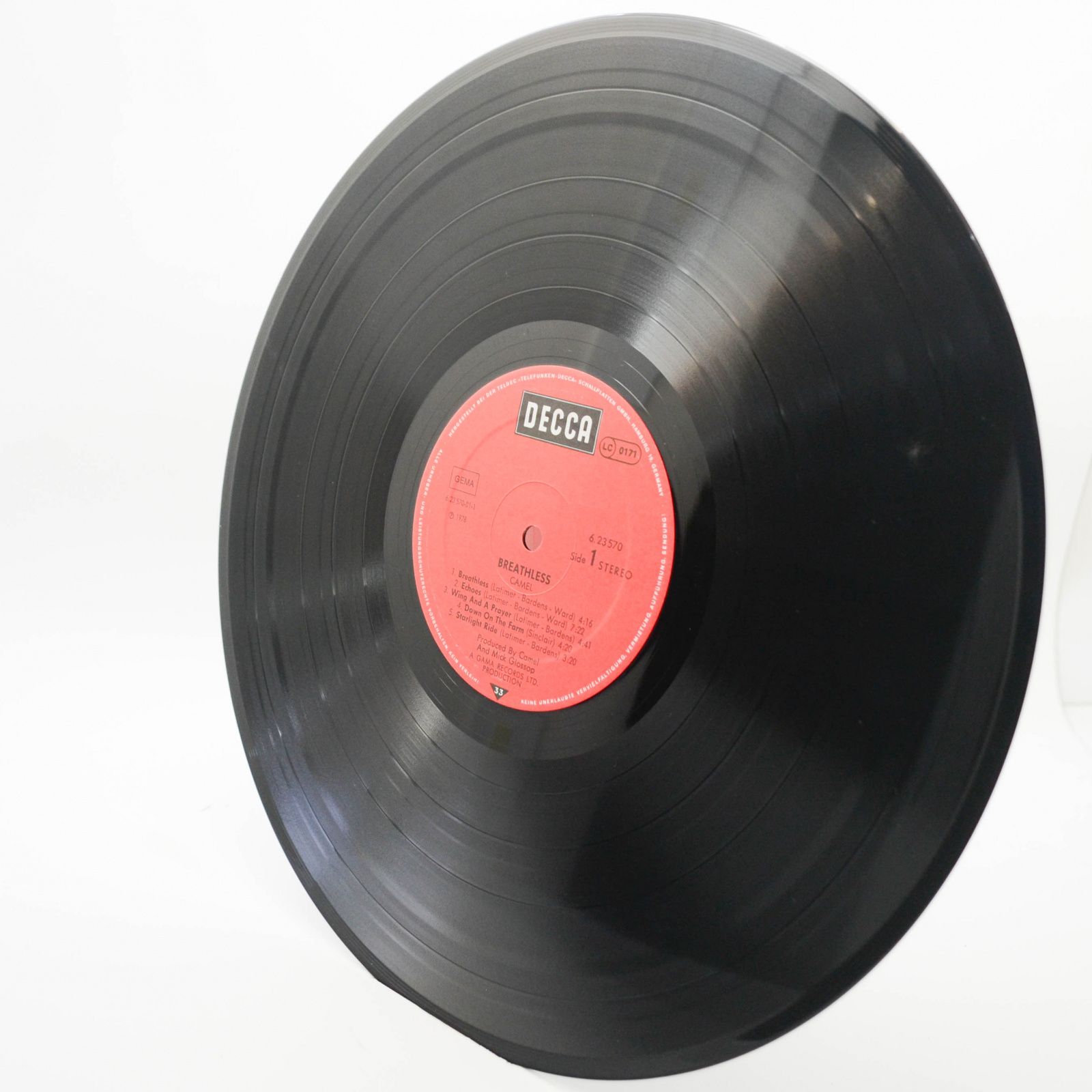 Camel — Breathless, 1978