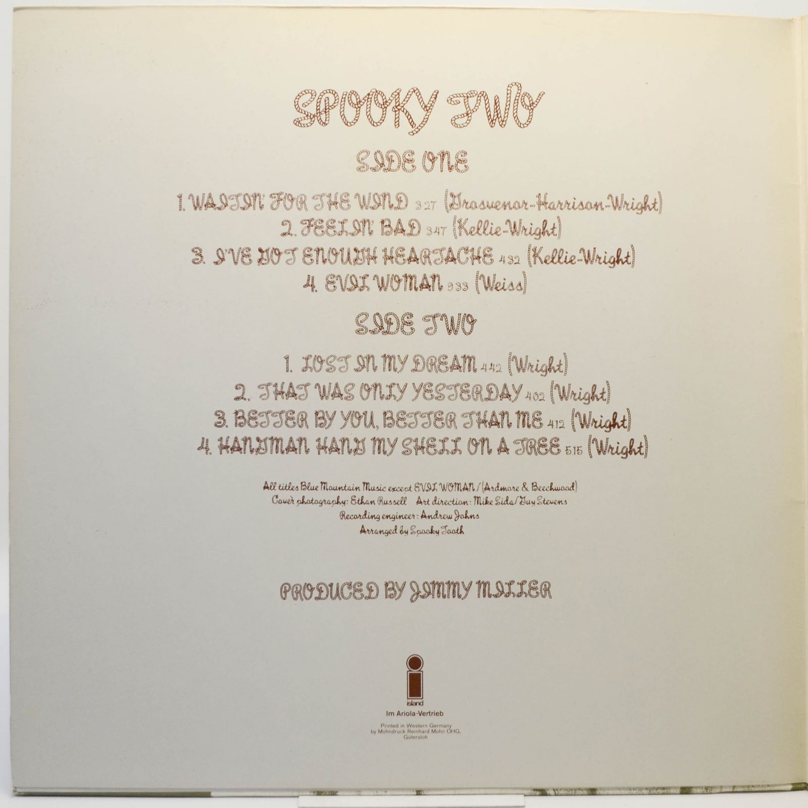 Spooky Tooth — Spooky Two, 1969