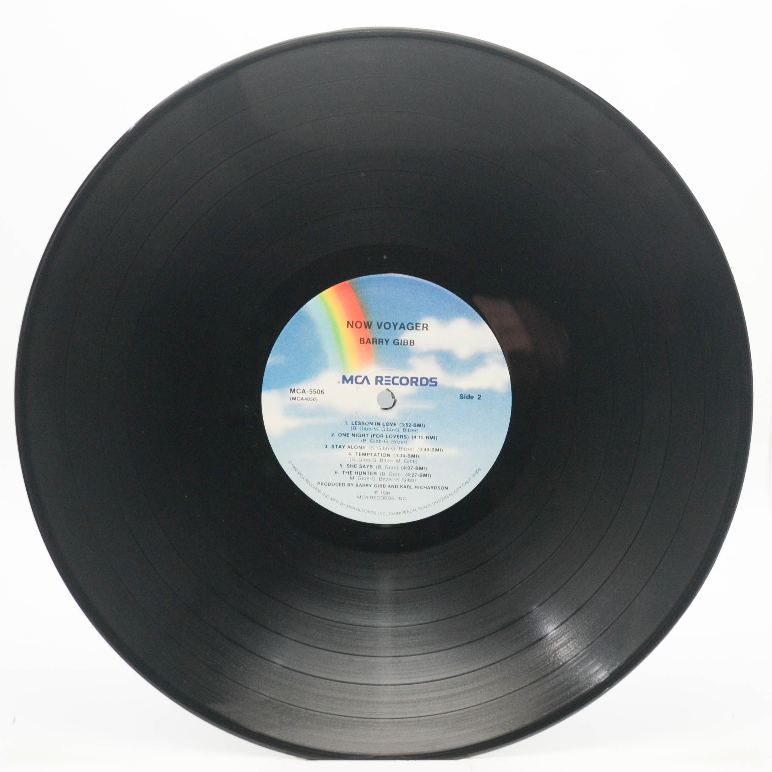 Barry Gibb — Now Voyager (USA), 1984