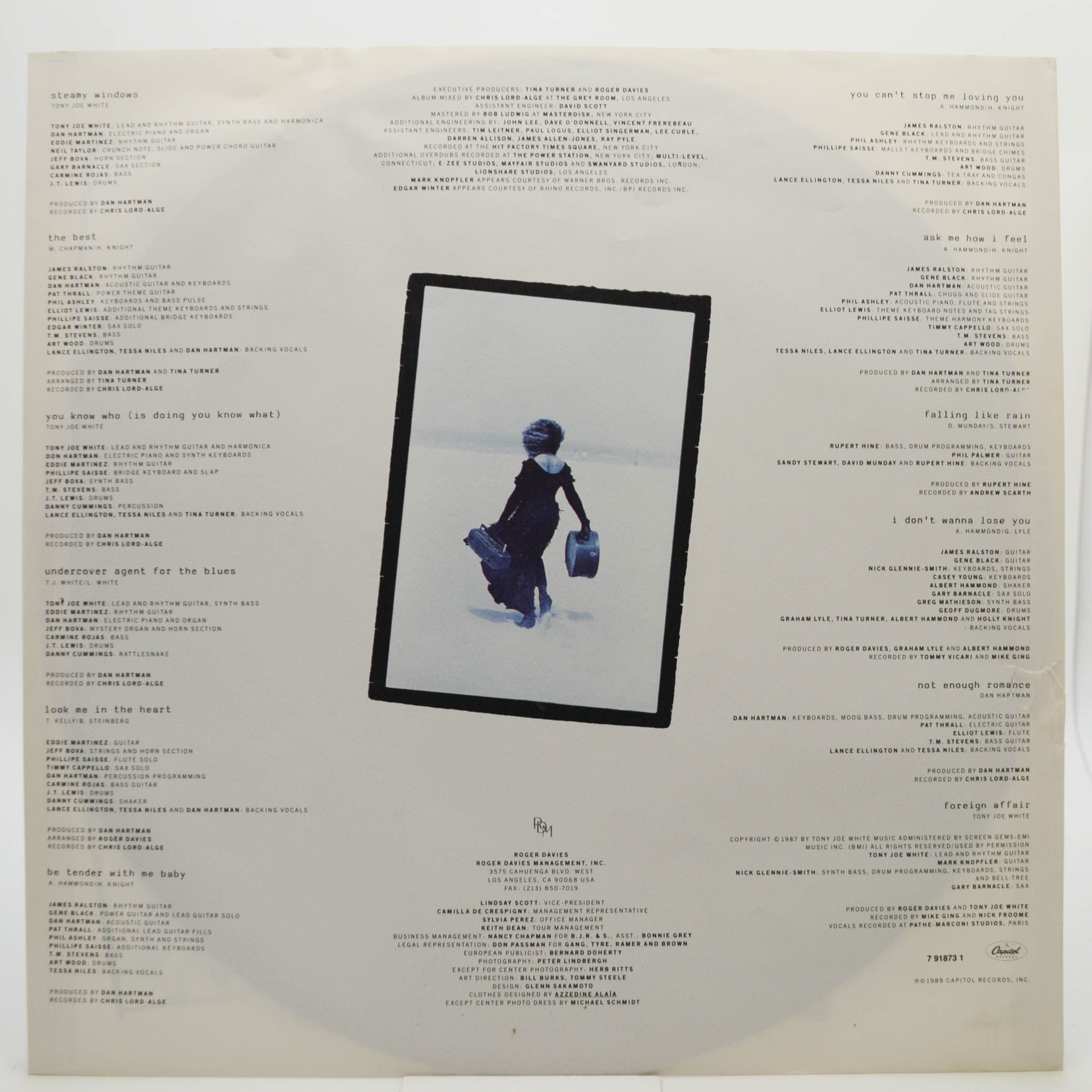 Tina Turner — Foreign Affair, 1989